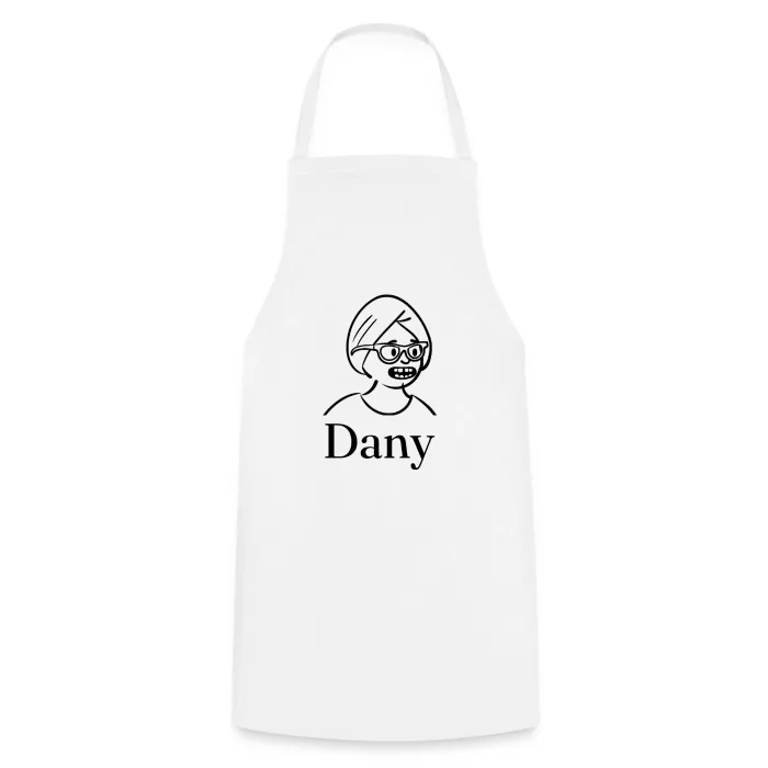 Tablier de cuisine personnalisé au prénom Dany
