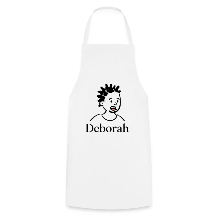 Tablier de cuisine personnalisé au prénom Deborah