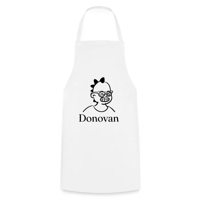 Tablier de cuisine personnalisé au prénom Donovan