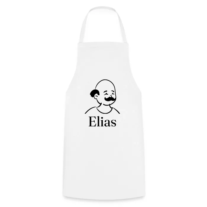 Tablier de cuisine personnalisé au prénom Elias