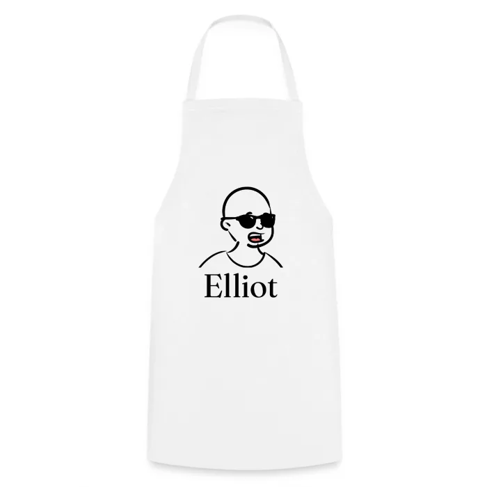 Tablier de cuisine personnalisé au prénom Elliot