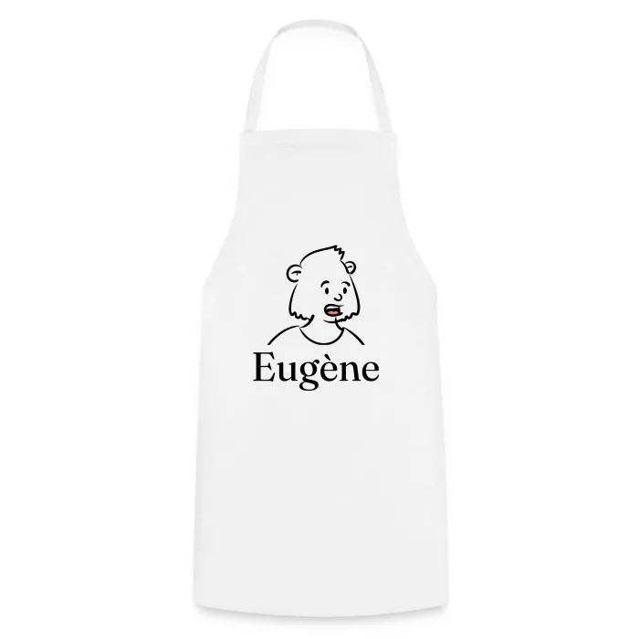 Tablier de cuisine personnalisé au prénom Eugène