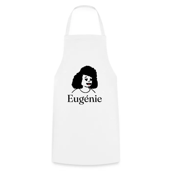 Tablier de cuisine personnalisé au prénom Eugénie