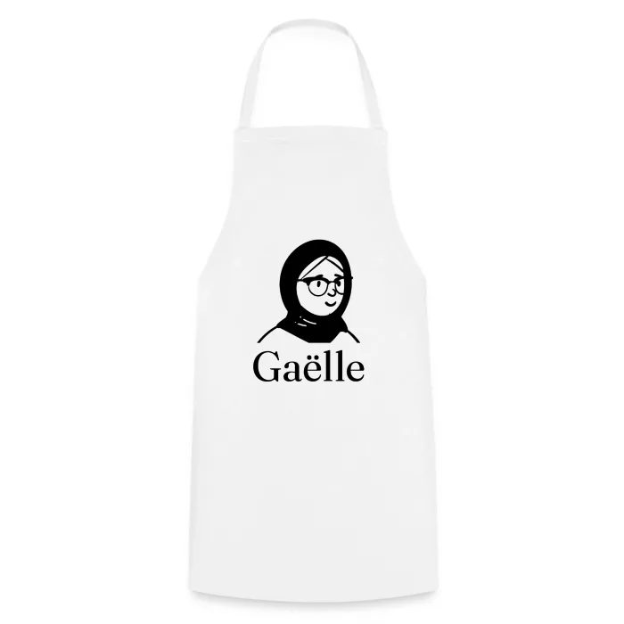 Tablier de cuisine personnalisé au prénom Gaëlle