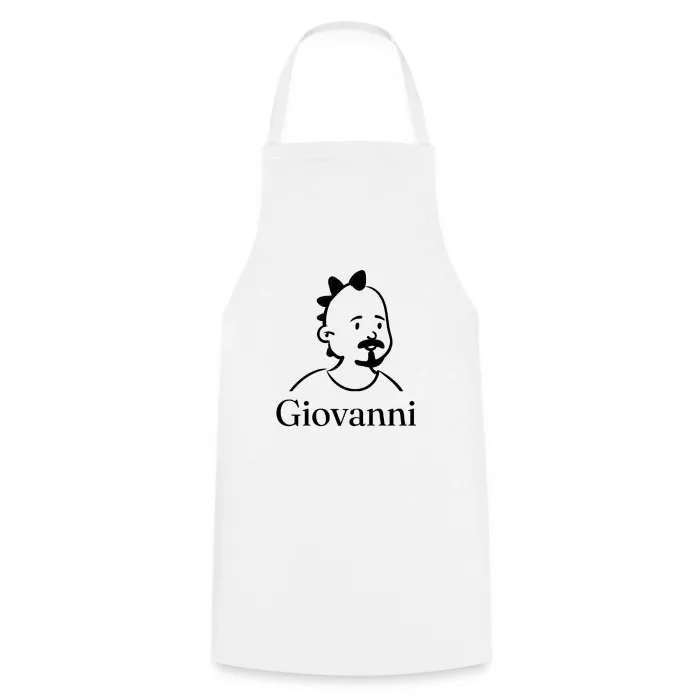 Tablier de cuisine personnalisé au prénom Giovanni