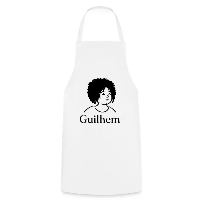 Tablier de cuisine personnalisé au prénom Guilhem