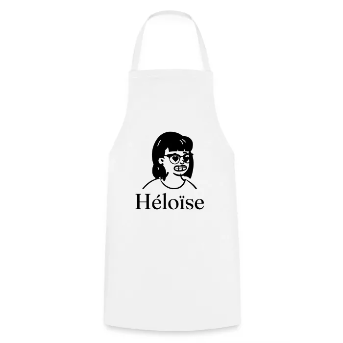 Tablier de cuisine personnalisé au prénom Héloïse