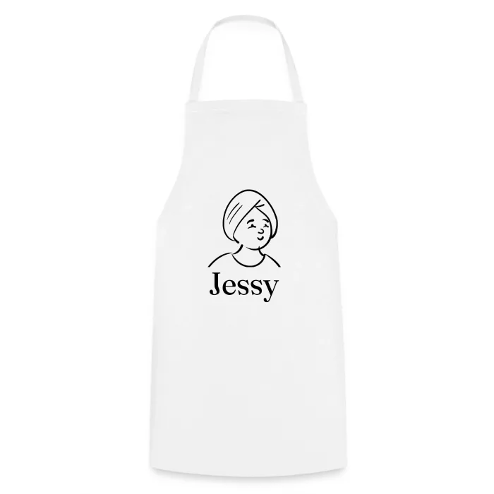 Tablier de cuisine personnalisé au prénom Jessy