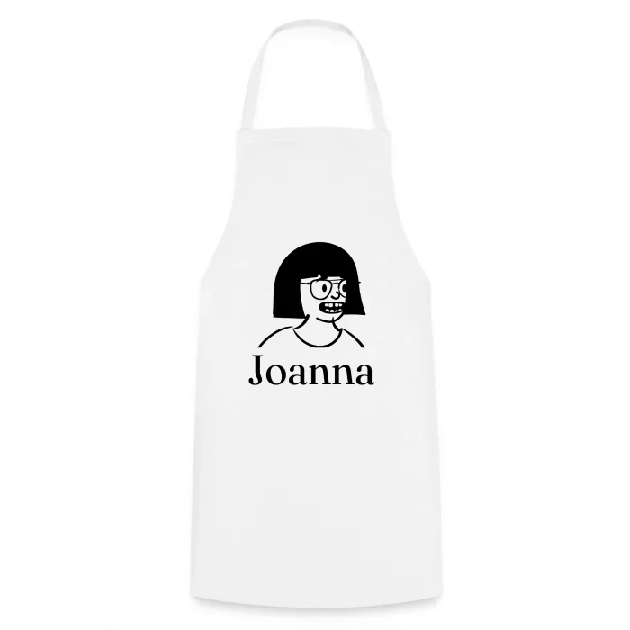 Tablier de cuisine personnalisé au prénom Joanna