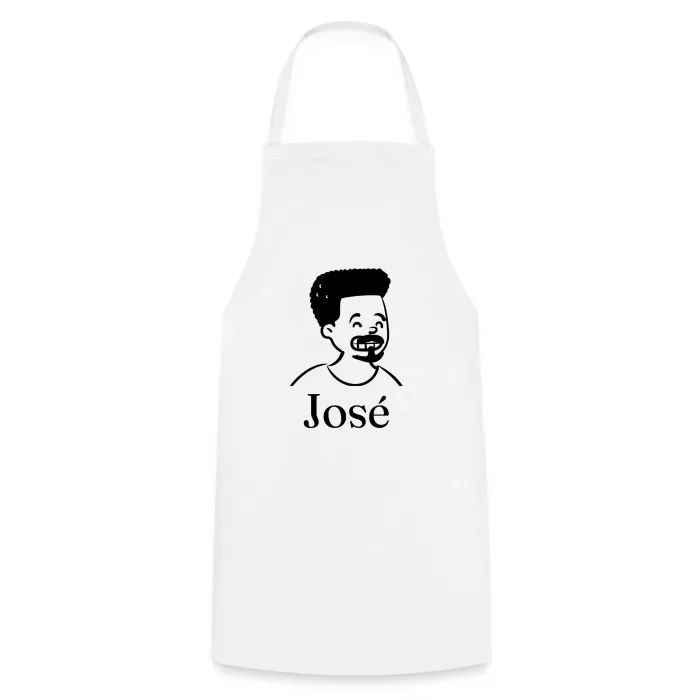 Tablier de cuisine personnalisé au prénom José