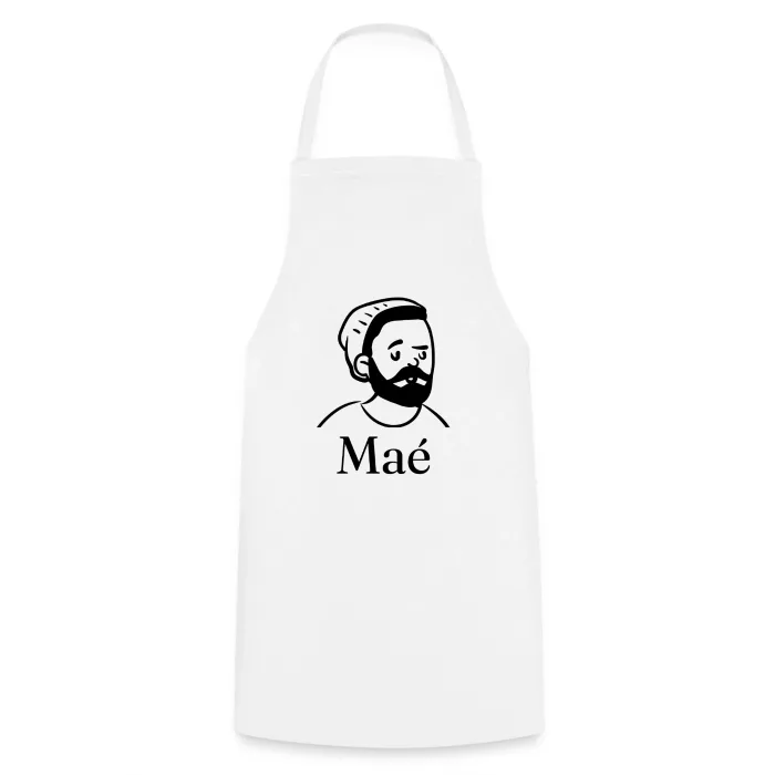 Tablier de cuisine personnalisé au prénom Maé