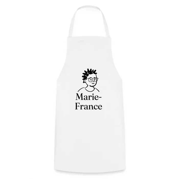 Tablier de cuisine personnalisé au prénom Marie-France