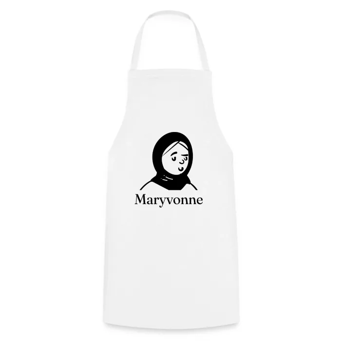 Tablier de cuisine personnalisé au prénom Maryvonne