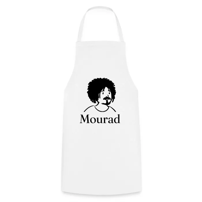 Tablier de cuisine personnalisé au prénom Mourad