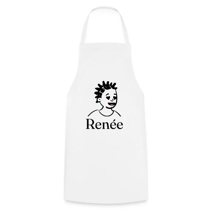 Tablier de cuisine personnalisé au prénom Renée