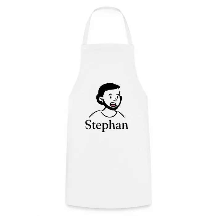 Tablier de cuisine personnalisé au prénom Stephan
