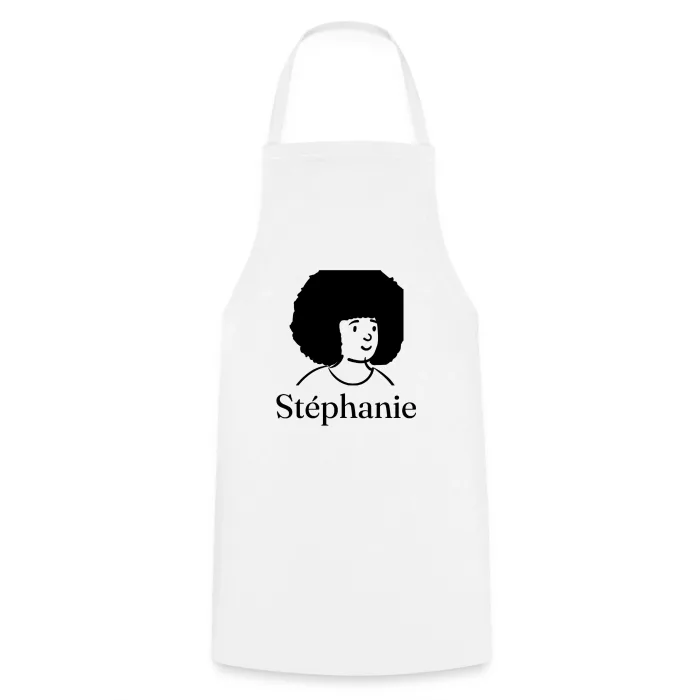 Tablier de cuisine personnalisé au prénom Stéphanie