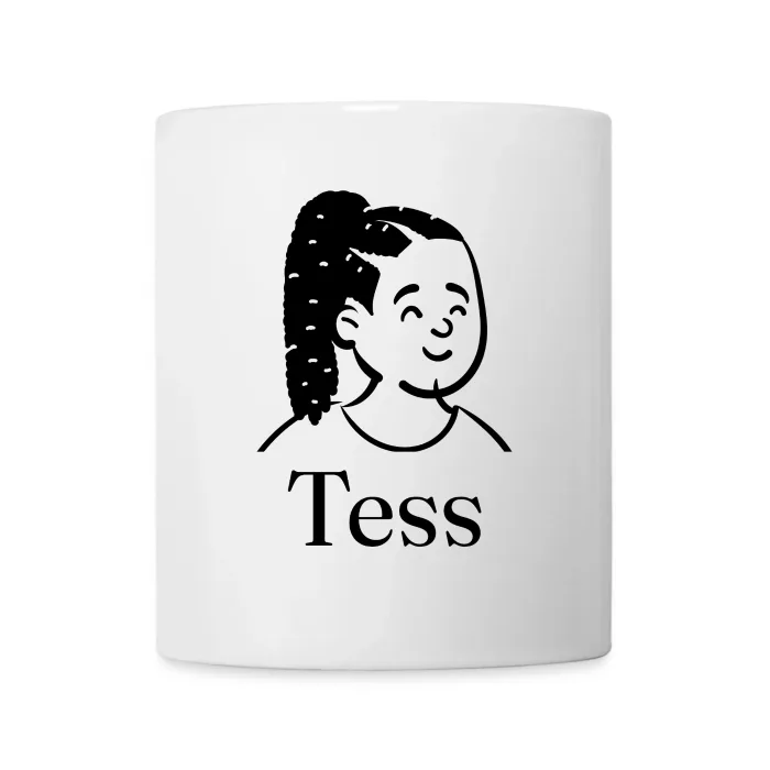Mug personnalisé au prénom Tess