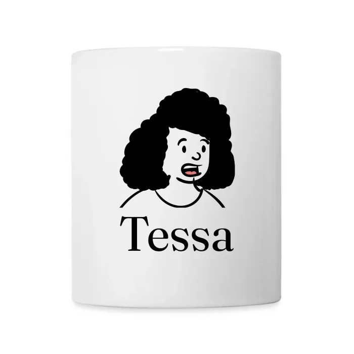 Mug personnalisé au prénom Tessa