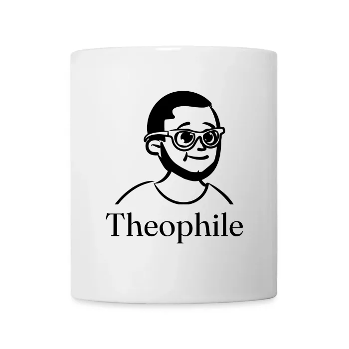 Mug personnalisé au prénom Theophile