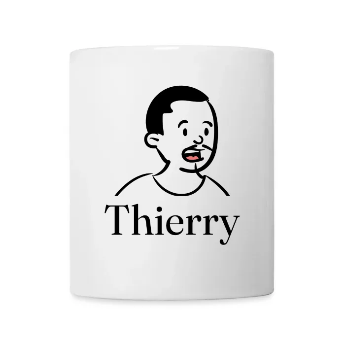 Mug personnalisé au prénom Thierry