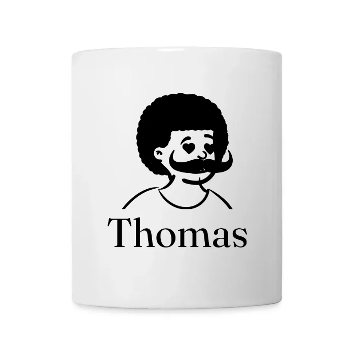 Mug personnalisé au prénom Thomas