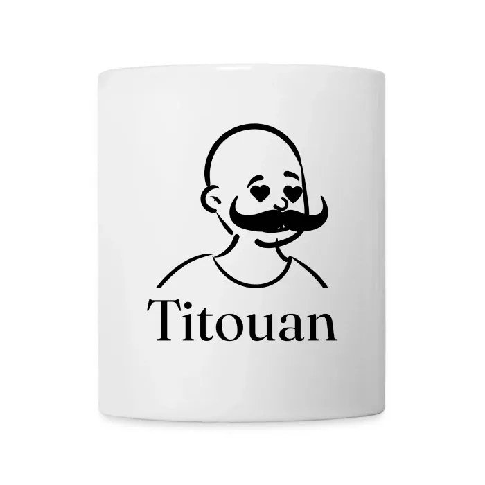 Mug personnalisé au prénom Titouan