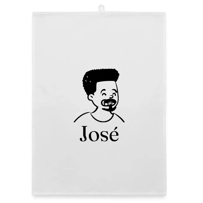 Torchon personnalisé au prénom José