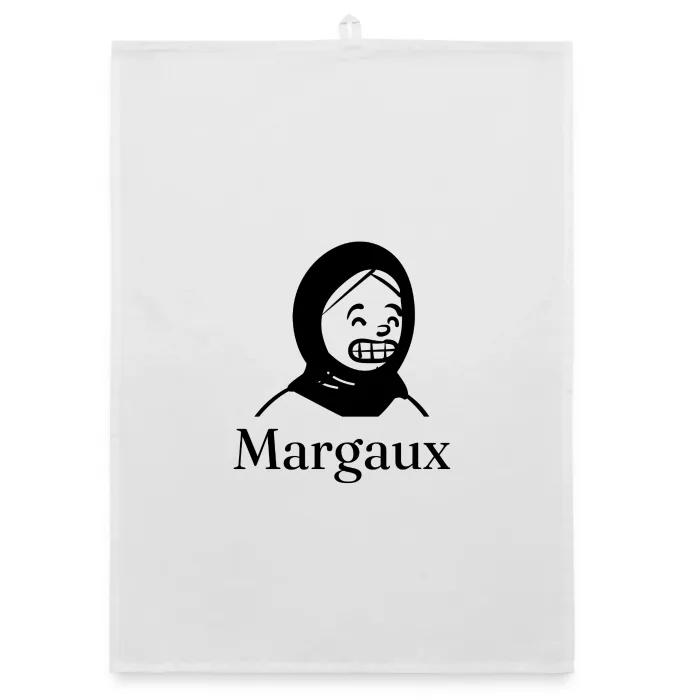 Torchon personnalisé au prénom Margaux