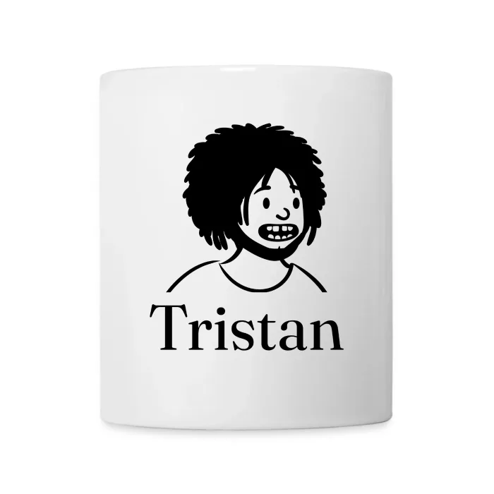 Mug personnalisé au prénom Tristan