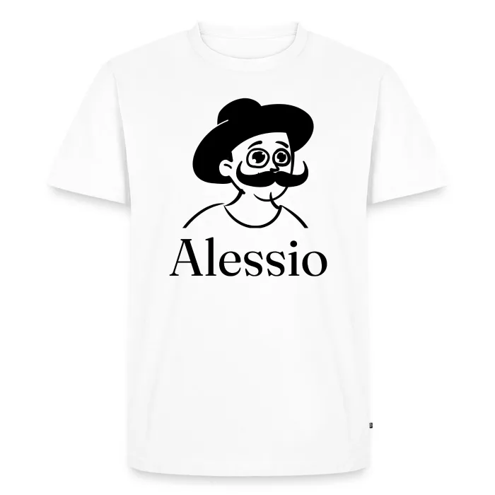 T-shirt personnalisé au prénom Alessio