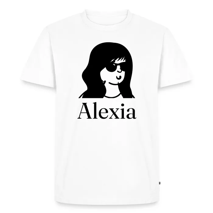 T-shirt personnalisé au prénom Alexia