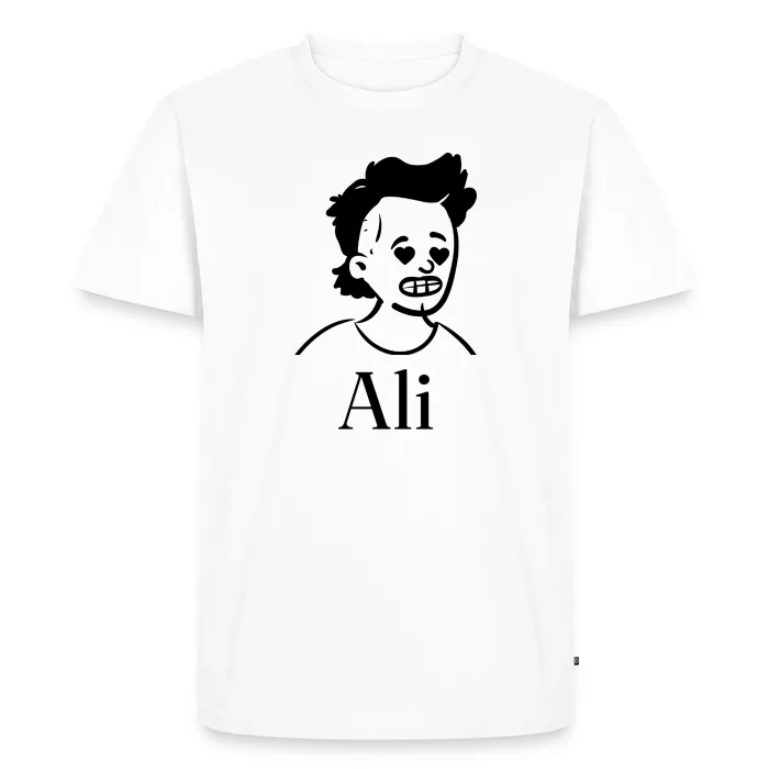 T-shirt personnalisé au prénom Ali