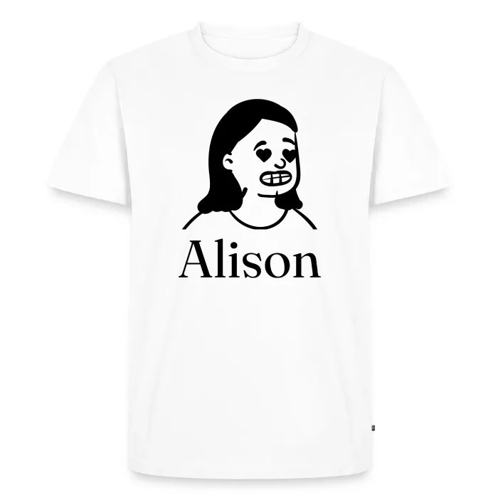 T-shirt personnalisé au prénom Alison