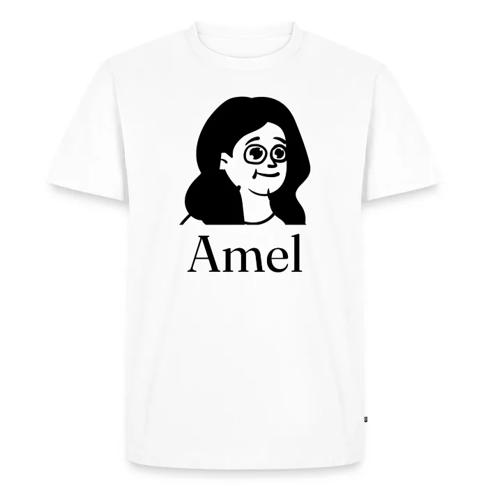 T-shirt personnalisé au prénom Amel