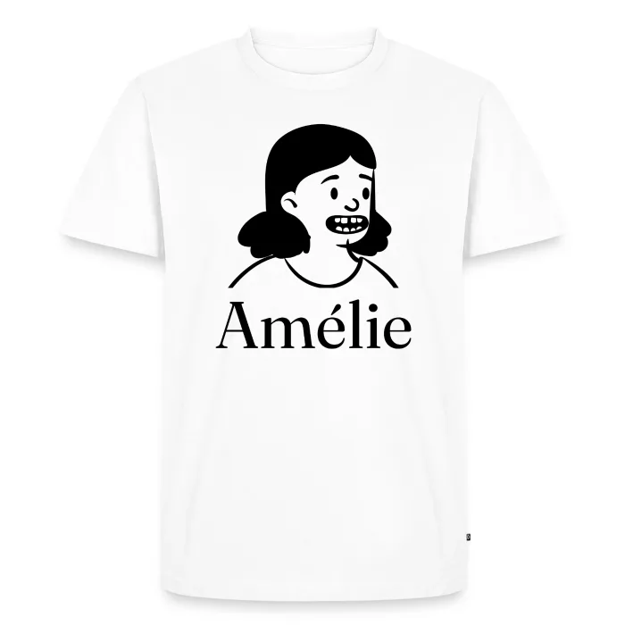 T-shirt personnalisé au prénom Amélie