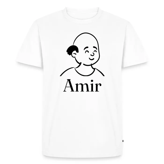 T-shirt personnalisé au prénom Amir