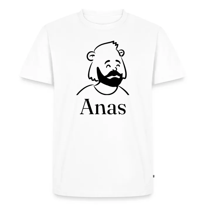 T-shirt personnalisé au prénom Anas