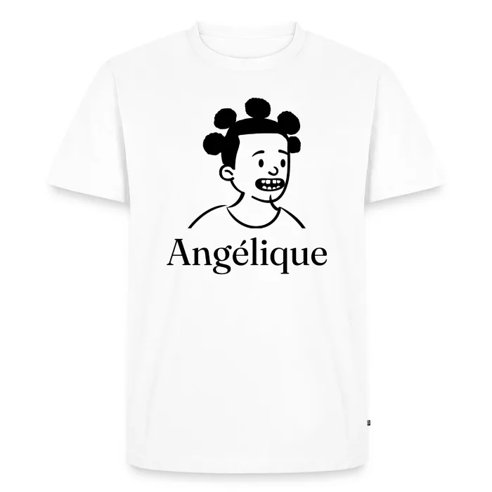 T-shirt personnalisé au prénom Angélique
