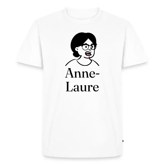 T-shirt personnalisé au prénom Anne-Laure
