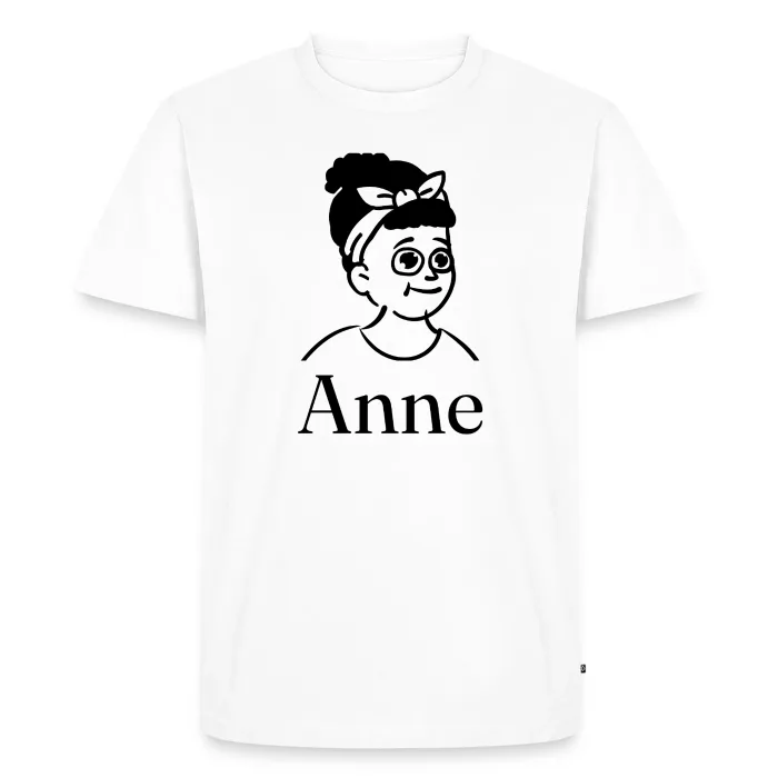 T-shirt personnalisé au prénom Anne