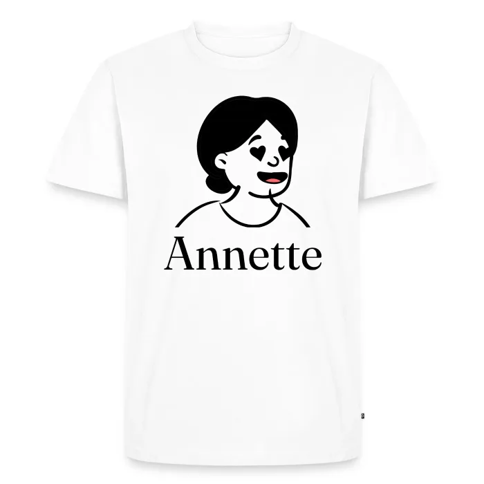 T-shirt personnalisé au prénom Annette