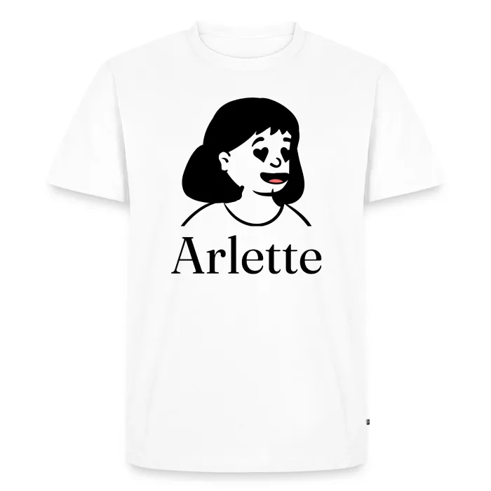 T-shirt personnalisé au prénom Arlette