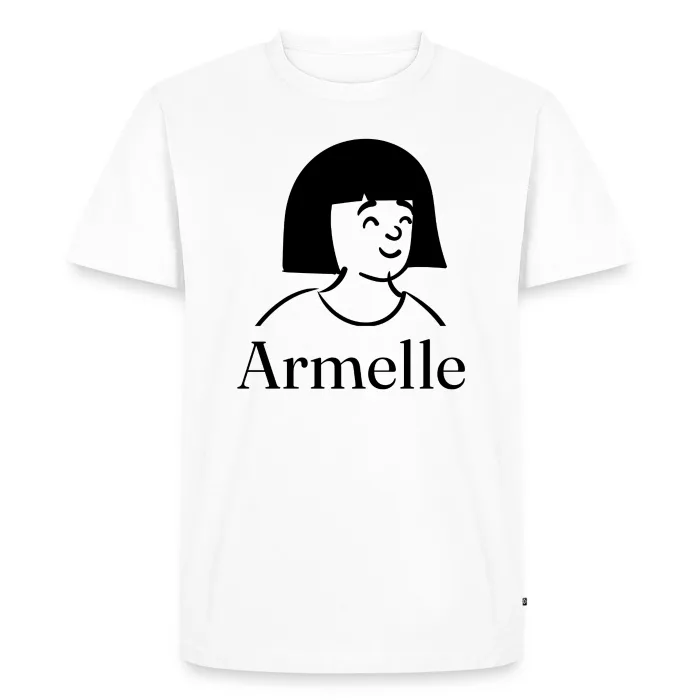 T-shirt personnalisé au prénom Armelle