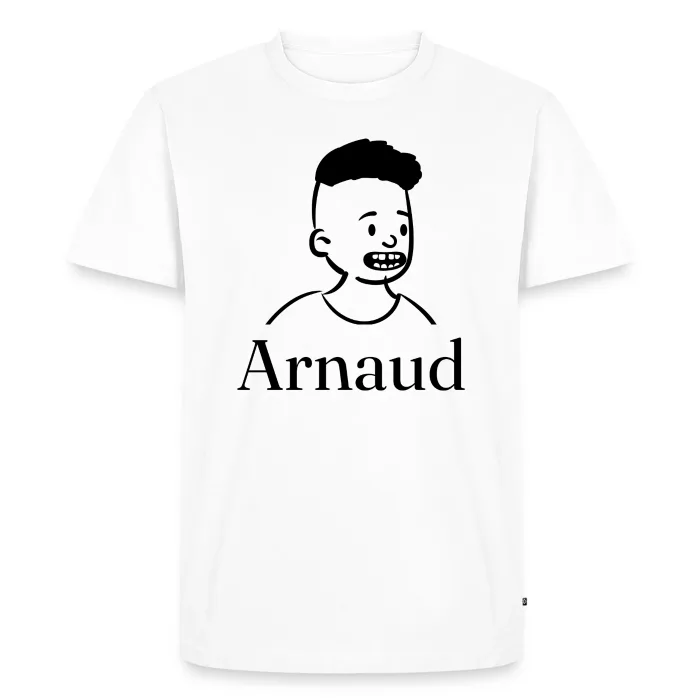 T-shirt personnalisé au prénom Arnaud