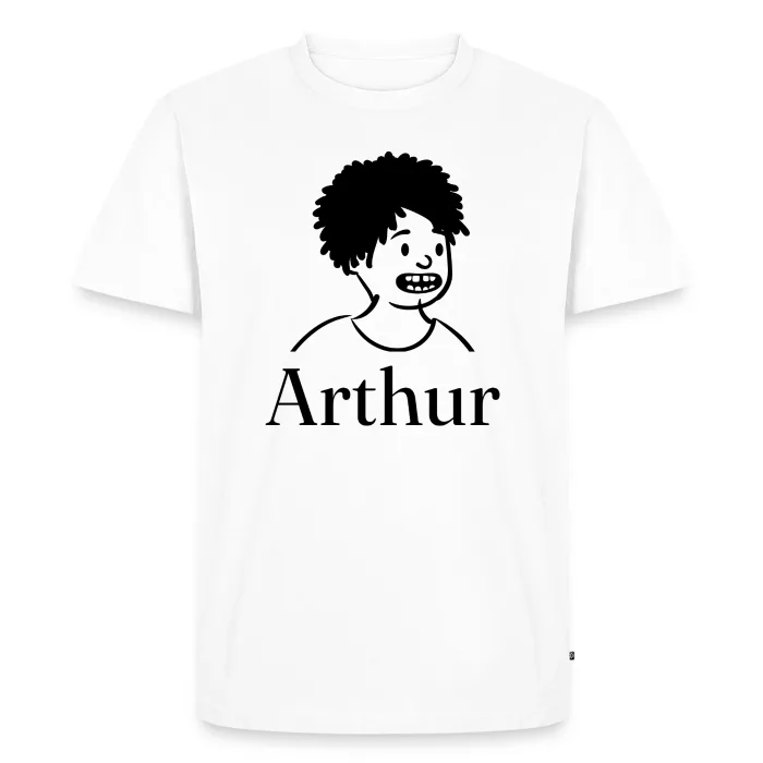 T-shirt personnalisé au prénom Arthur
