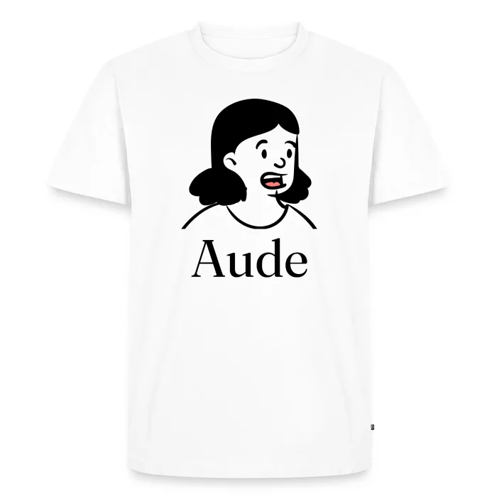 T-shirt personnalisé au prénom Aude