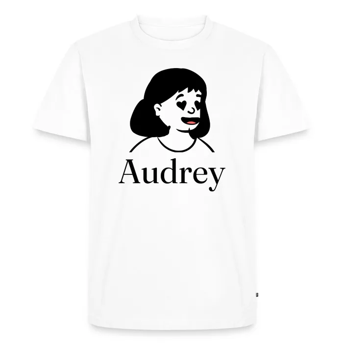 T-shirt personnalisé au prénom Audrey