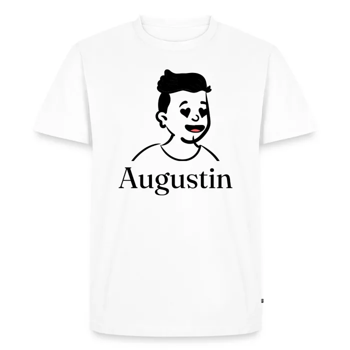 T-shirt personnalisé au prénom Augustin