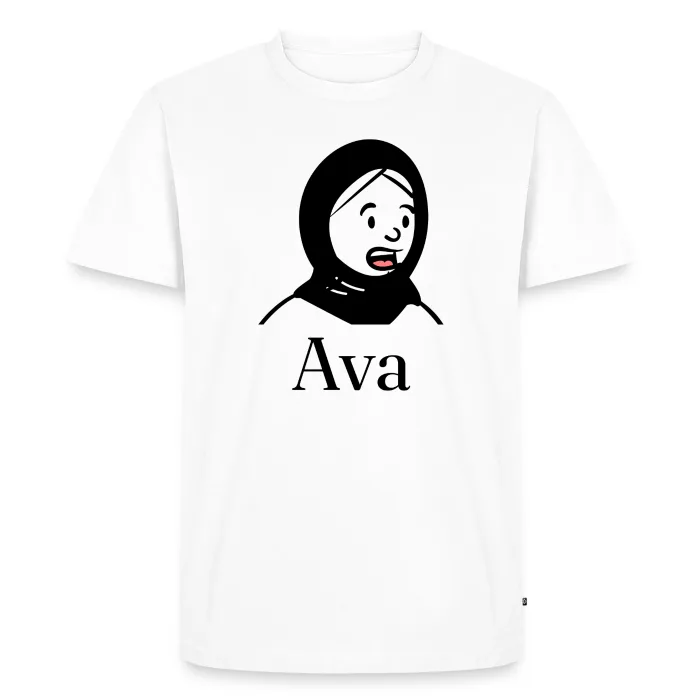 T-shirt personnalisé au prénom Ava